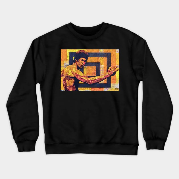 The Dragon Crewneck Sweatshirt by Bobby Zeik Art